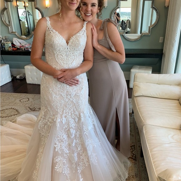 Birdy Grey Taupe Crepe Dress - Picture 3 of 3